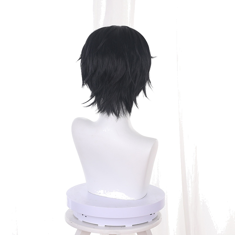 Cinnabar Highlighted Green Short Flipped Cosplay Wig for Path to Nowhere - 540F - Image 4