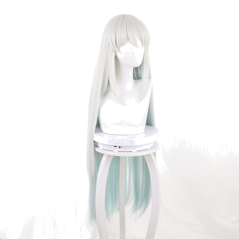 Morgan Gradient Cyan Long Cosplay Wig for Fate/Grand Order - 235QA - Image 2