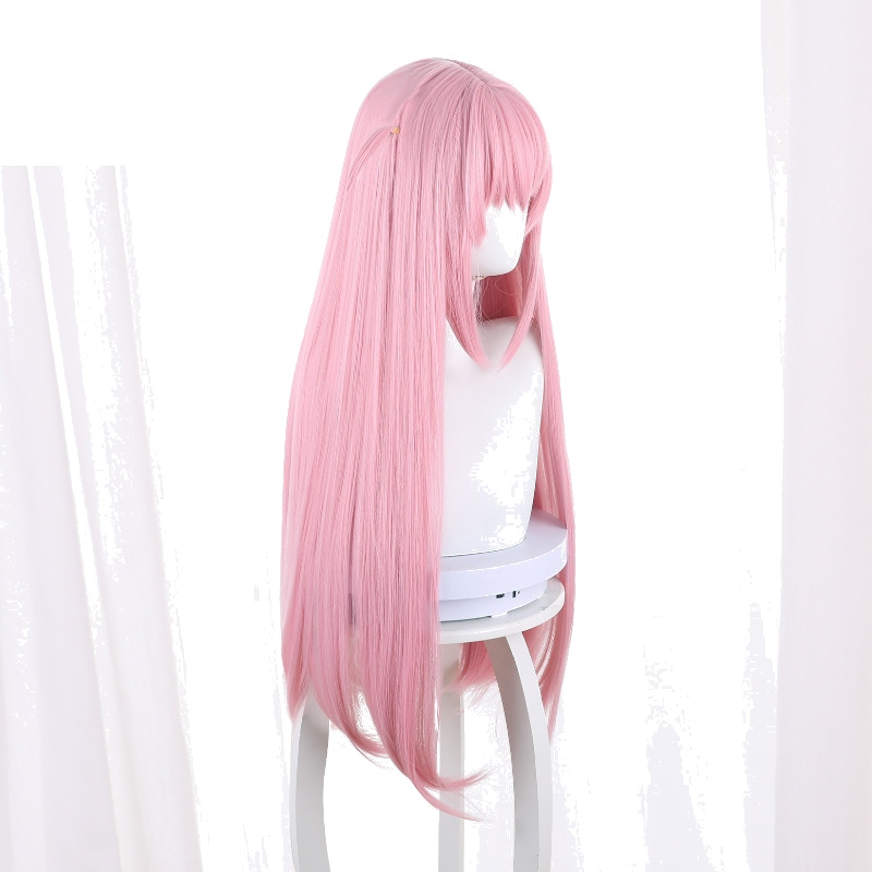 Hitori Gotoh Pink Long Straight Styled Cosplay Wig for Bocchi the Rock! - 542E - Image 3