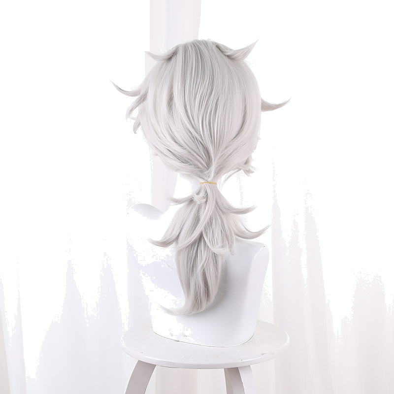 Composer Frederick Kreiburg Short Ponytail Flipped Styled Cosplay Wig for Identity V - 476T - Image 4