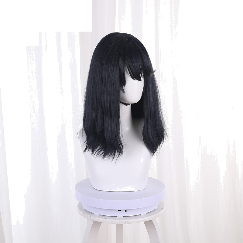 Souta Munakata Ink Blue Slightly Wavy Cosplay Wig for Suzume - 425F - Image 2