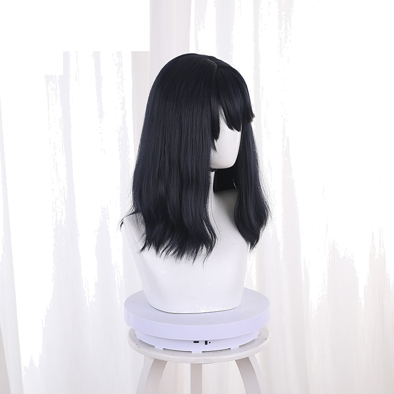 Souta Munakata Ink Blue Slightly Wavy Cosplay Wig for Suzume - 425F - Image 3