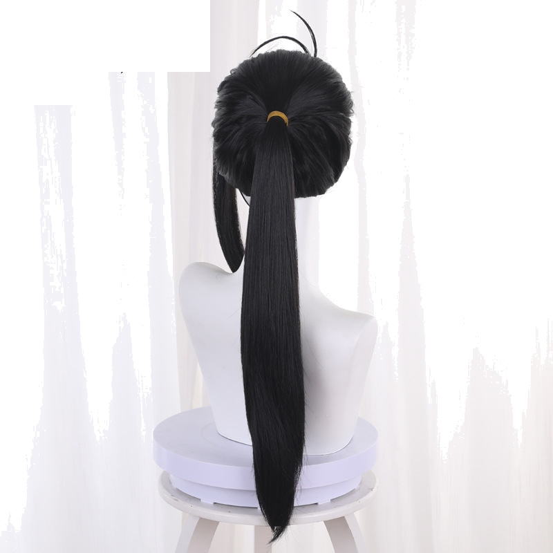 Suzume Iwato Single Ponytail Styled Cosplay Wig for Suzume - 425E - Image 3