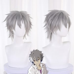 Kaworu Nagisa Short Flipped Cosplay Wig for Neon Genesis Evangelion - 014F