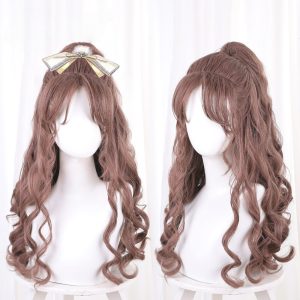 Lu Chen Long Wavy Ponytail Cosplay Wig for Light and Night - 525B