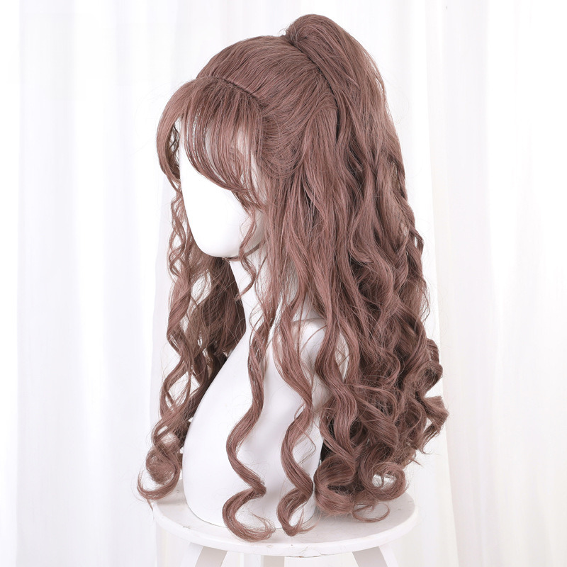 Lu Chen Long Wavy Ponytail Cosplay Wig for Light and Night - 525B - Image 2