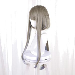 Guizhong Gradient Brown Ponytail Cosplay Wig for Genshin Impact - 539V