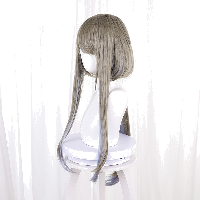 Guizhong Gradient Brown Ponytail Cosplay Wig for Genshin Impact - 539V