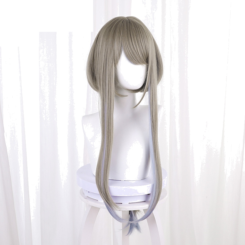 Guizhong Gradient Brown Ponytail Cosplay Wig for Genshin Impact - 539V - Image 2