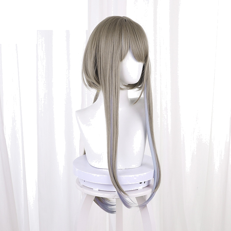 Guizhong Gradient Brown Ponytail Cosplay Wig for Genshin Impact - 539V - Image 3