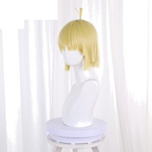 Fuchi Yamada Asaemon Light Blonde Short Styled Cosplay Wig for Hell's Paradise - 543F