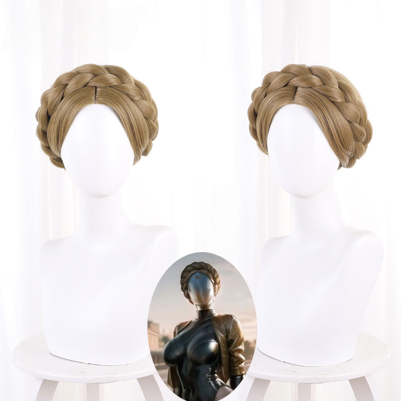 The Twins Braided Cosplay Wig for Atomic Heart - 350C