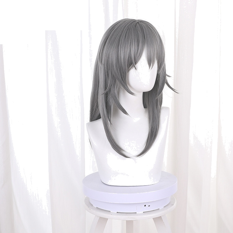 Stelle Trailblazer Medium-length Flipped Cosplay Wig for Honkai: Star Rail - 544A - Image 3