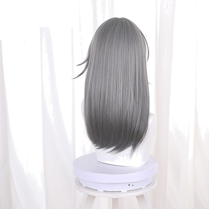 Stelle Trailblazer Medium-length Flipped Cosplay Wig for Honkai: Star Rail - 544A - Image 4