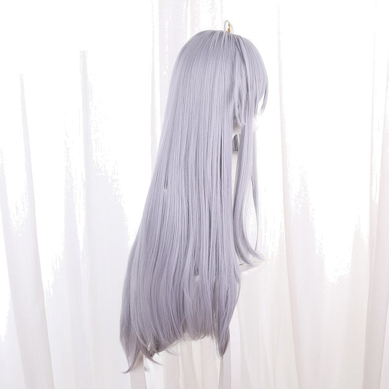 Vladilena Milize Gray-purple Long Straight Cosplay Wig for 86 EIGHTY-SIX - 512AA - Image 3