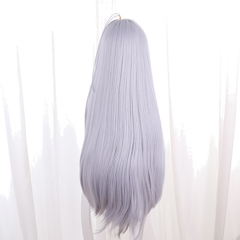 Vladilena Milize Gray-purple Long Straight Cosplay Wig for 86 EIGHTY-SIX - 512AA - Image 4