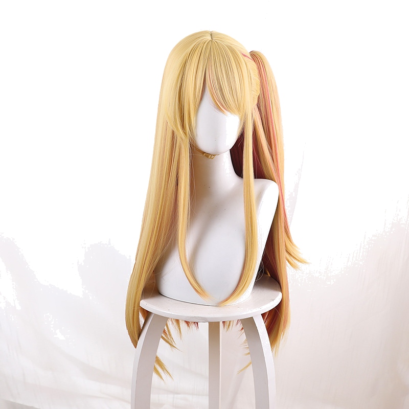 Ruby Hoshino Highlighted Yellow Ponytail Cosplay Wig for Oshi no Ko - 546C - Image 2