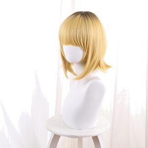 MEM-cho Gradient Dyed Short Flipped Cosplay Wig for Oshi no Ko - 546E