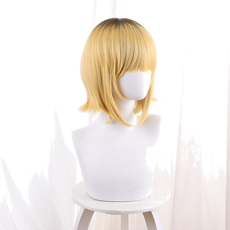 MEM-cho Gradient Dyed Short Flipped Cosplay Wig for Oshi no Ko - 546E - Image 3