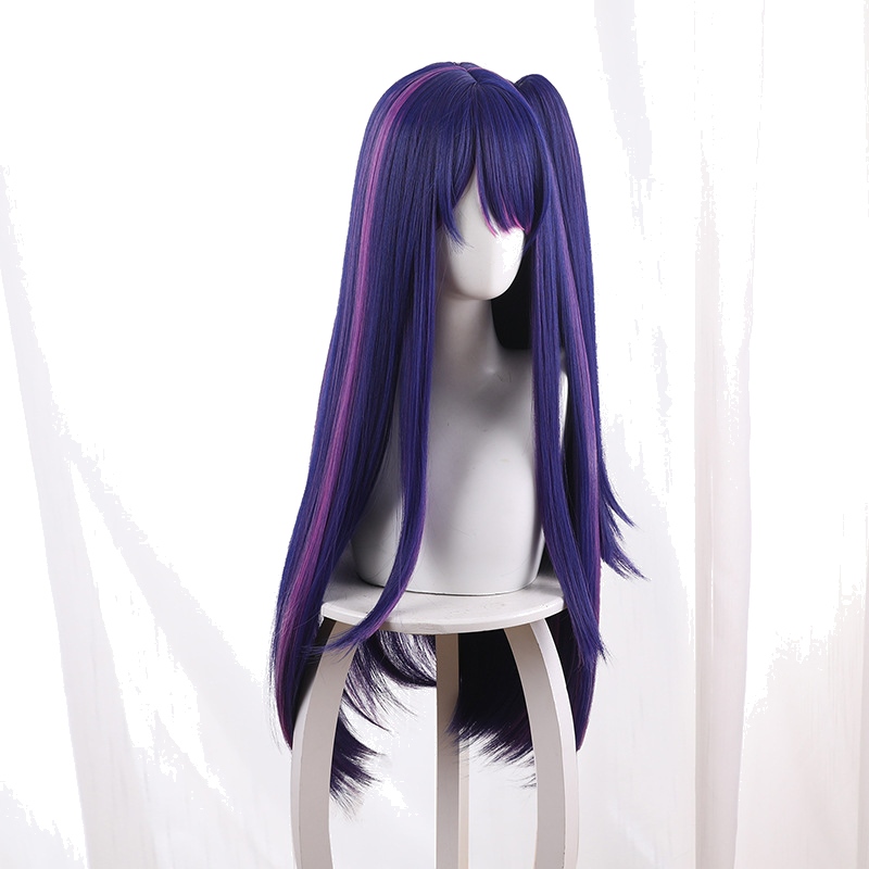 Ai Hoshino Blue-purple Highlighted Ponytail Cosplay Wig for Oshi no Ko - 546A - Image 2