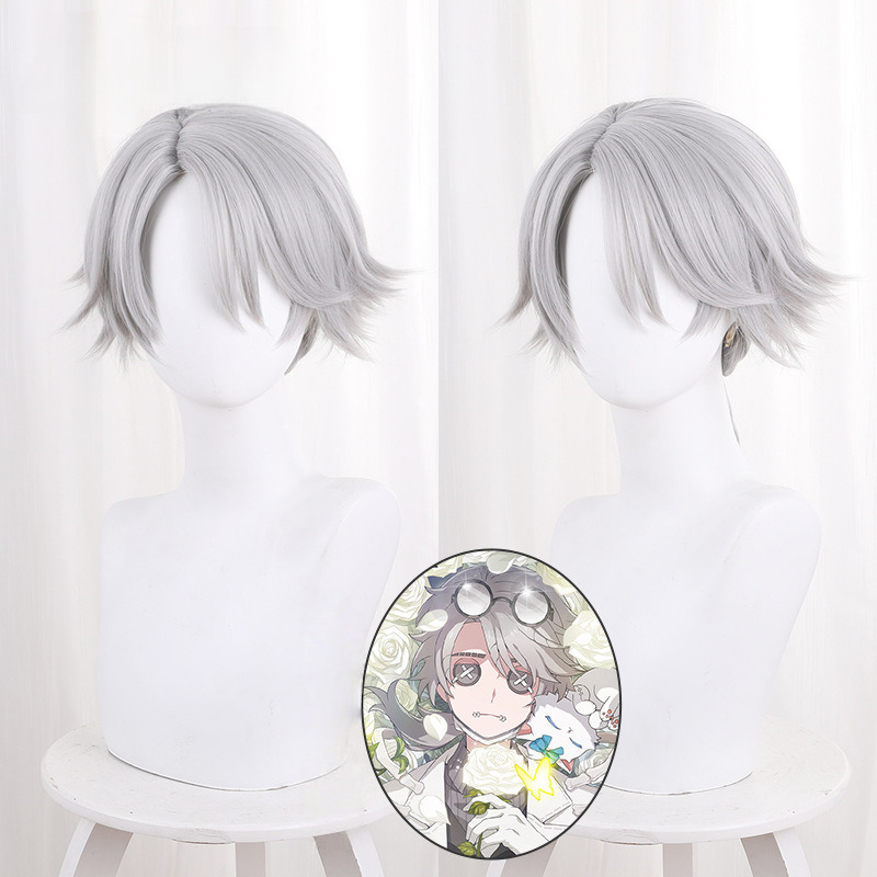 Embalmer Short Ponytail Cosplay Wig for Identity V - 476BB
