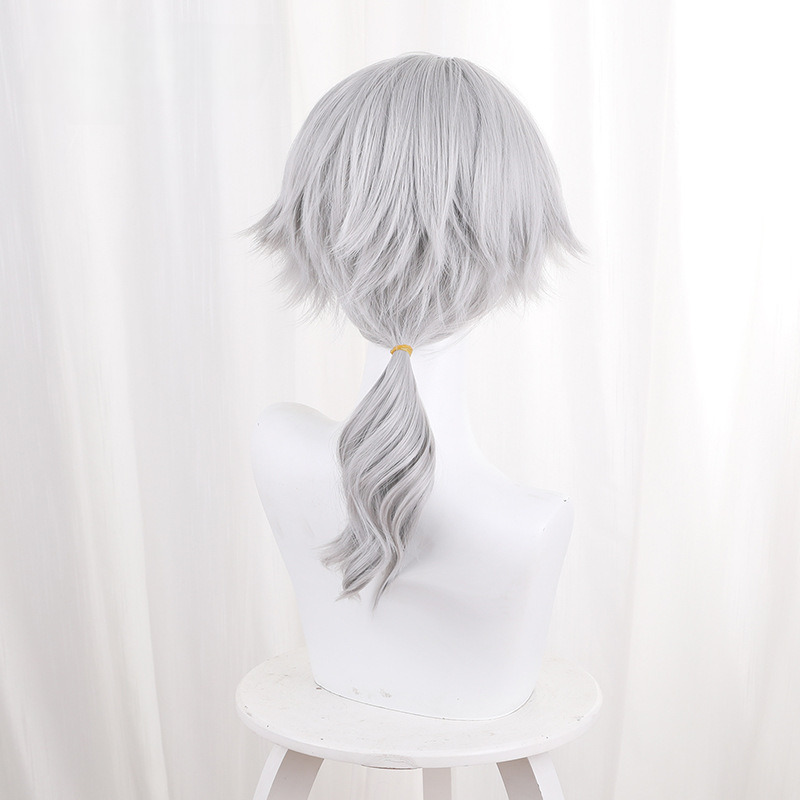Embalmer Short Ponytail Cosplay Wig for Identity V - 476BB - Image 5
