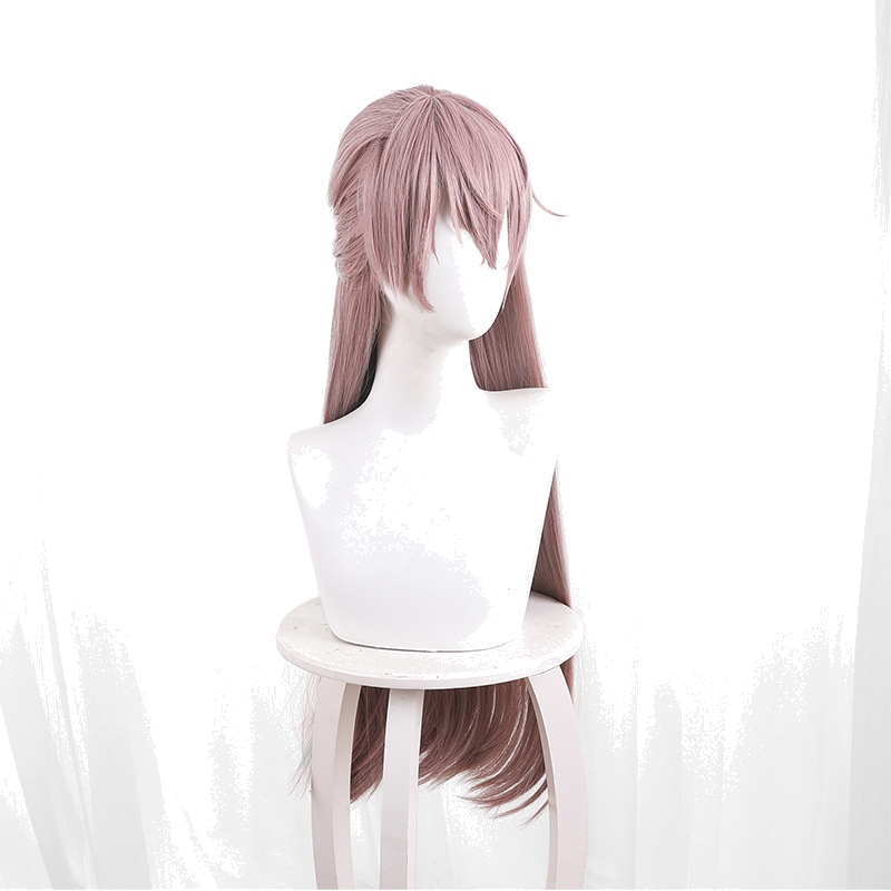 Yuan Ji Gray-pink Ponytail Styled Cosplay Wig for Ashes of the Kingdom - 547D - Image 2