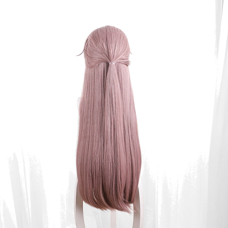 Yuan Ji Gray-pink Ponytail Styled Cosplay Wig for Ashes of the Kingdom - 547D - Image 4