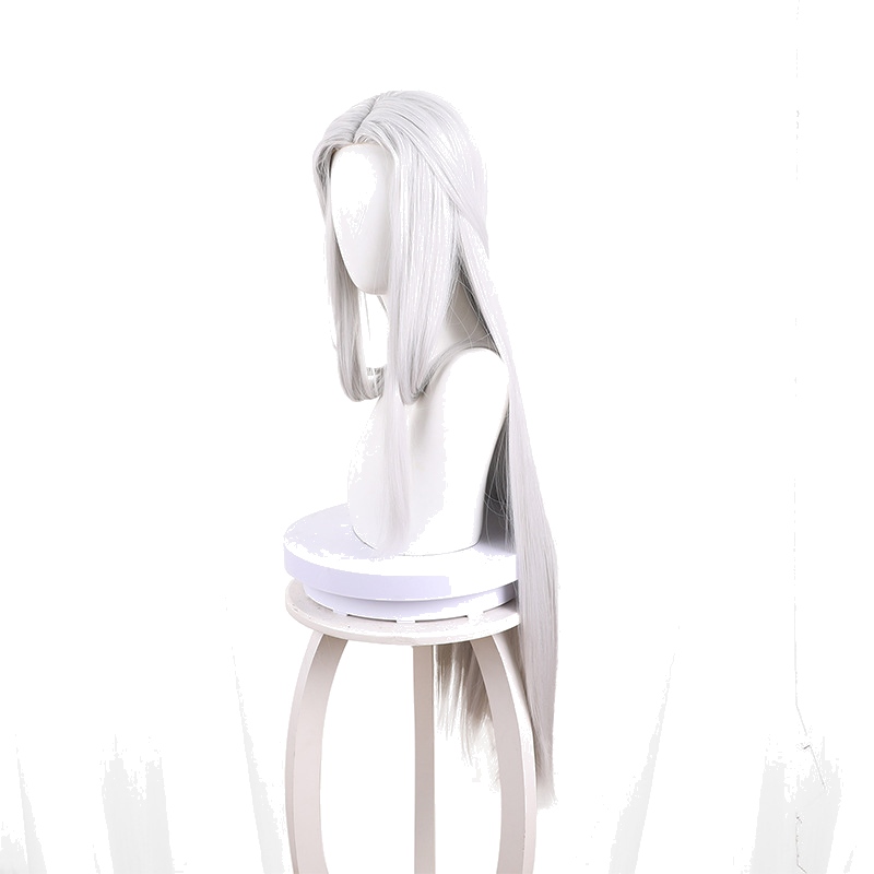 Zuo Ci Silver-white Ponytail Styled Cosplay Wig for Ashes of the Kingdom - 547E