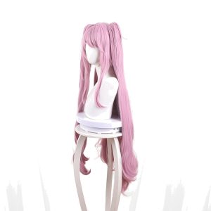 Yuni Light Pink Clip-in Twin Ponytail Styled Cosplay Wig for Goddess of Victory: NIKKE - 549A