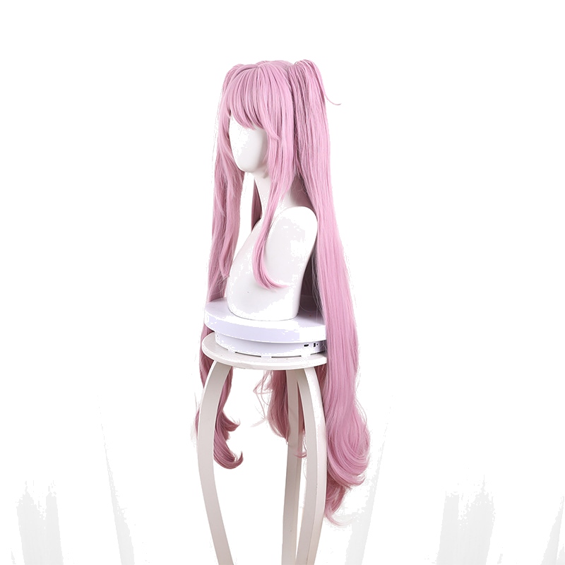 Yuni Light Pink Clip-in Twin Ponytail Styled Cosplay Wig for Goddess of Victory: NIKKE - 549A