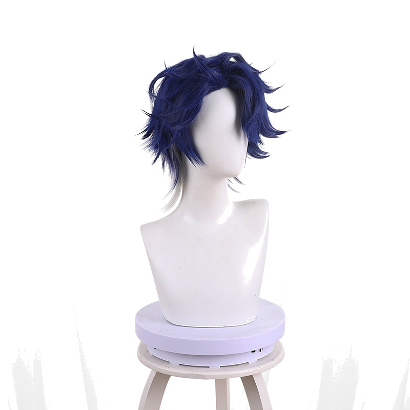 Sampo Gradient White Short Styled Cosplay Wig for Honkai: Star Rail - 544M - Image 2
