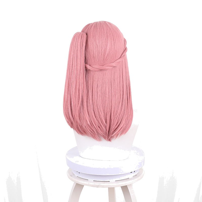 Asta Pink Clip-in Ponytail Styled Cosplay Wig for Honkai: Star Rail - 544L - Image 4
