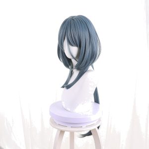 Natasha Blue Ponytail Cosplay Wig for Honkai: Star Rail - 544O