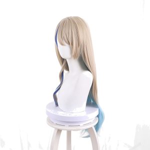 Serval Gradient Highlighted Long Wavy Styled Cosplay Wig for Honkai: Star Rail - 544P