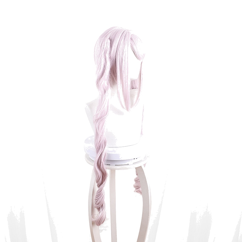 Alice Light Pink Clip-in Twin Ponytail Long Cosplay Wig for Goddess of Victory: NIKKE - 549B - Image 3