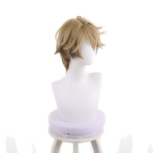 Gepard Gradient Brown Short Flipped Cosplay Wig for Honkai: Star Rail - 544Q