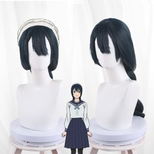 Riko Amanai Ink Blue Braided Styled Cosplay Wig for Jujutsu Kaisen Season 2 - 505O - image 1