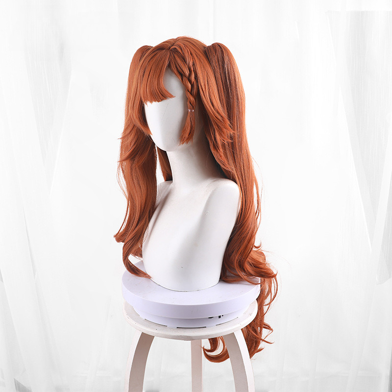 Sonetto Orange Muted Orange Clip-in Twin Ponytail Cosplay Wig for Reverse: 1999 - 554A - Image 2