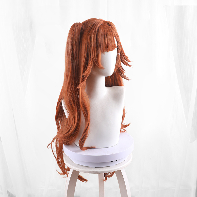 Sonetto Orange Muted Orange Clip-in Twin Ponytail Cosplay Wig for Reverse: 1999 - 554A - Image 4