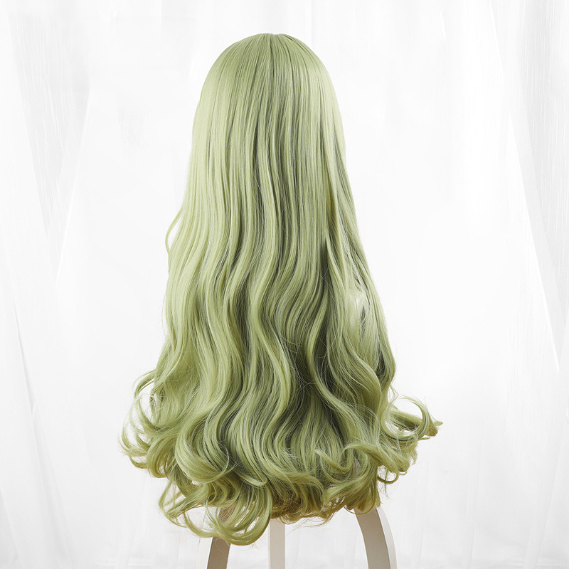 Mobius Light Green Long Wavy Cosplay Wig for Honkai Impact 3rd - 397K - Image 5