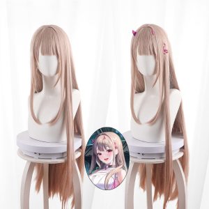 Viper Brown Long Straight Cosplay Wig for Goddess of Victory: NIKKE - 549C - image 1