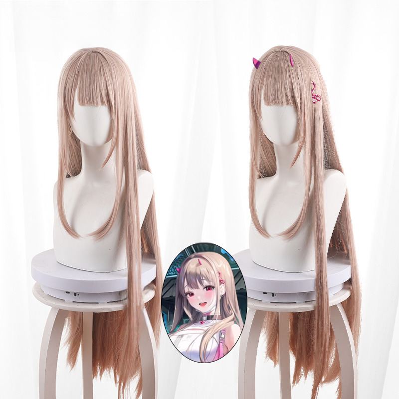 Viper Brown Long Straight Cosplay Wig for Goddess of Victory: NIKKE - 549C - image 1