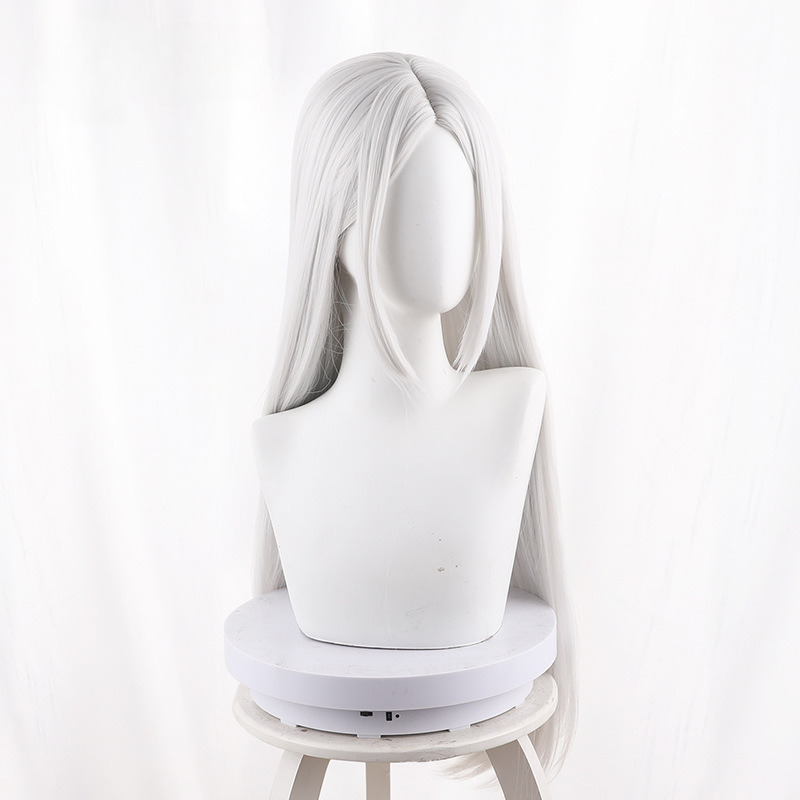 Ji Ying Ying Silver-white Long Straight Cosplay Wig for Naraka: Bladepoint - 552A - Image 3