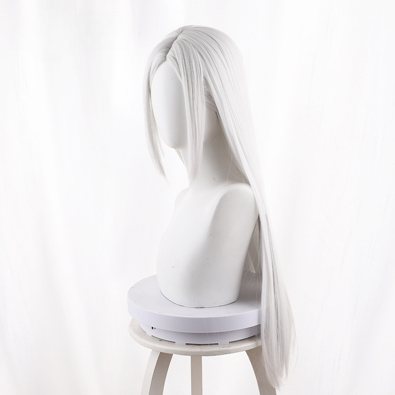 Ji Ying Ying Silver-white Long Straight Cosplay Wig for Naraka: Bladepoint - 552A - Image 4
