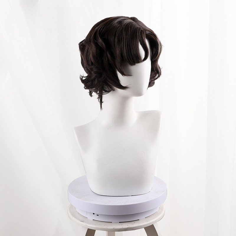 Si Nai De Liu Hai Black-brown Curly Cosplay Wig for Reverse: 1999 - 554G - Image 2