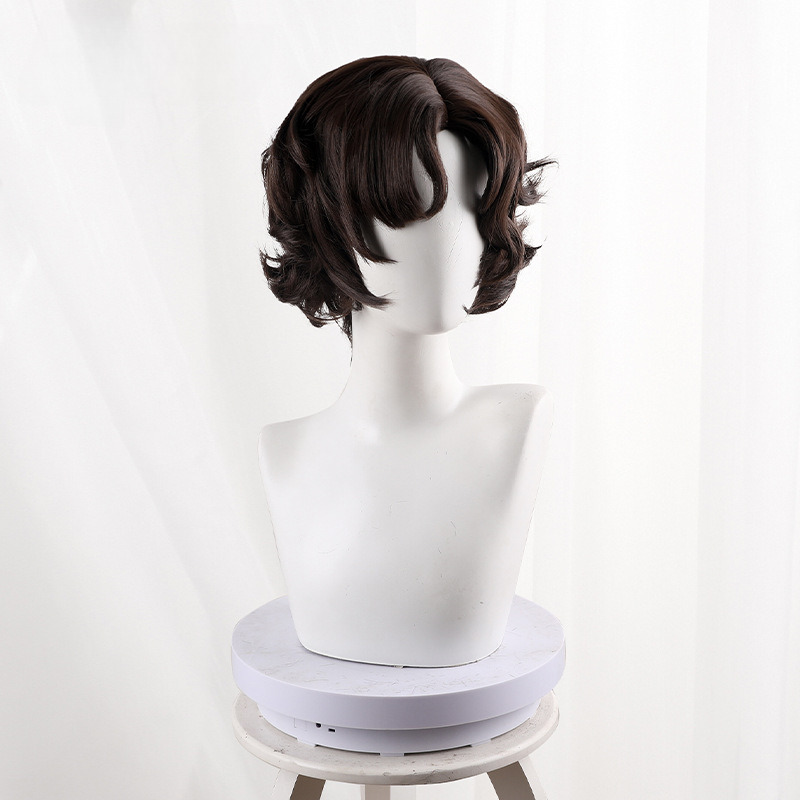 Si Nai De Liu Hai Black-brown Curly Cosplay Wig for Reverse: 1999 - 554G - Image 3