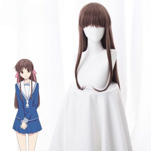 Ben Tian Tou Hun Fen Zong Ri Chang Long Cosplay Wig for Fruits Basket - 490A - image 1