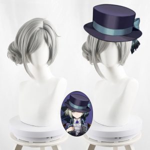 Wei Er Ting Hui Se Hair Bun Cosplay Wig for Reverse: 1999 - 554F