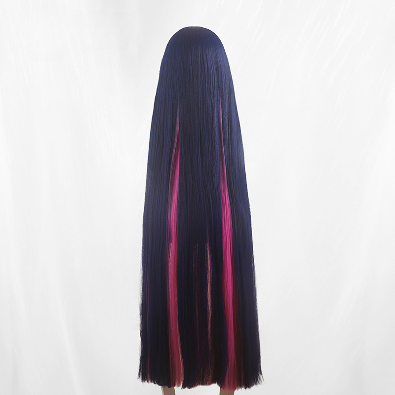 StockingShi Duo Jin Gradient Long Straight Layered Cosplay Wig for Panty & Stocking with Garterbelt - 512N - image 5